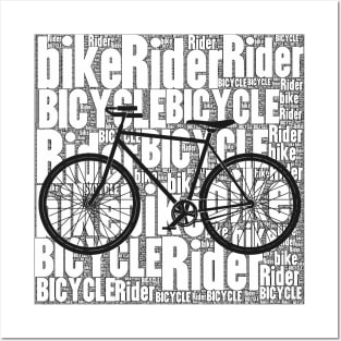 Bike Rider Posters and Art